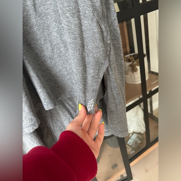 FP movement tee sleeveless tunic city vibes tank pockets v neck oversized raw - Picture 5 of 6